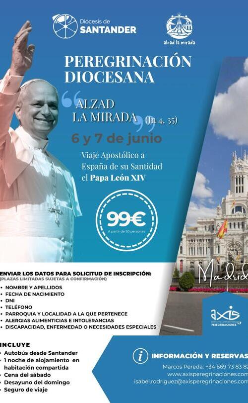 Viaje a España de su Santidad el Papa León XIV